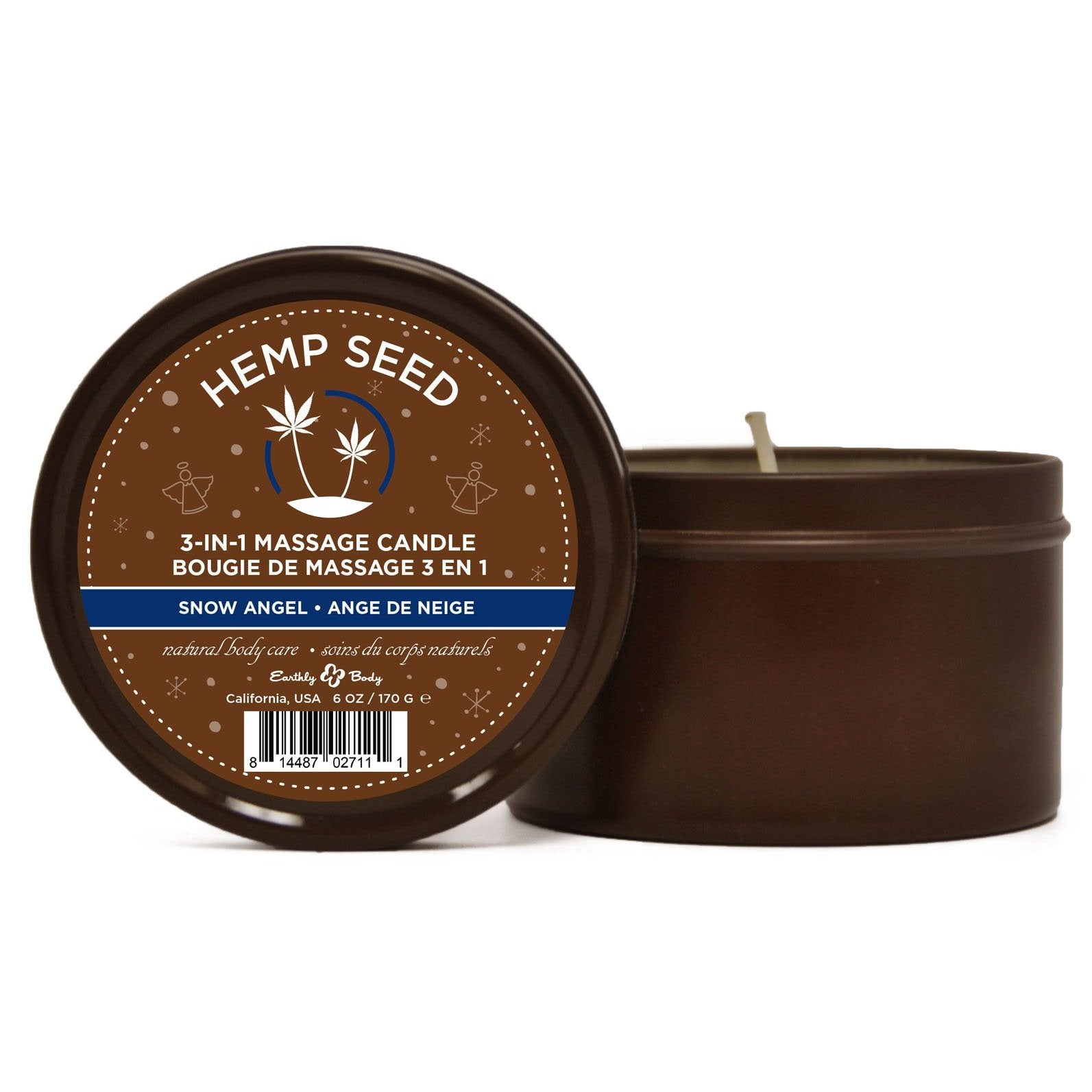 3-in-1 Massage Candle Snow Angel 6oz