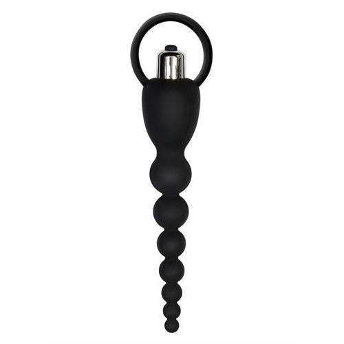 Adam and Eve Silicone Vibrating Anal Beads