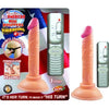 All American Mini Whoppers Vibrating 4-Inch Straight Dong-Flesh
