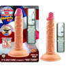 All American Mini Whoppers Vibrating 5-Inch Straight Dong-Flesh