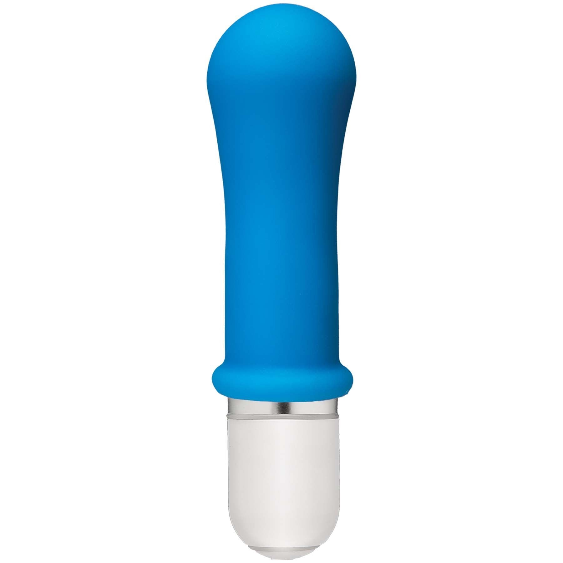 American Pop! Boom! 10 Function Silicone Vibrator  - Blue