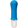 American Pop! Boom! 10 Function Silicone Vibrator  - Blue