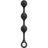 Anal Essentials Weighted Silicone Anal Balls - Black