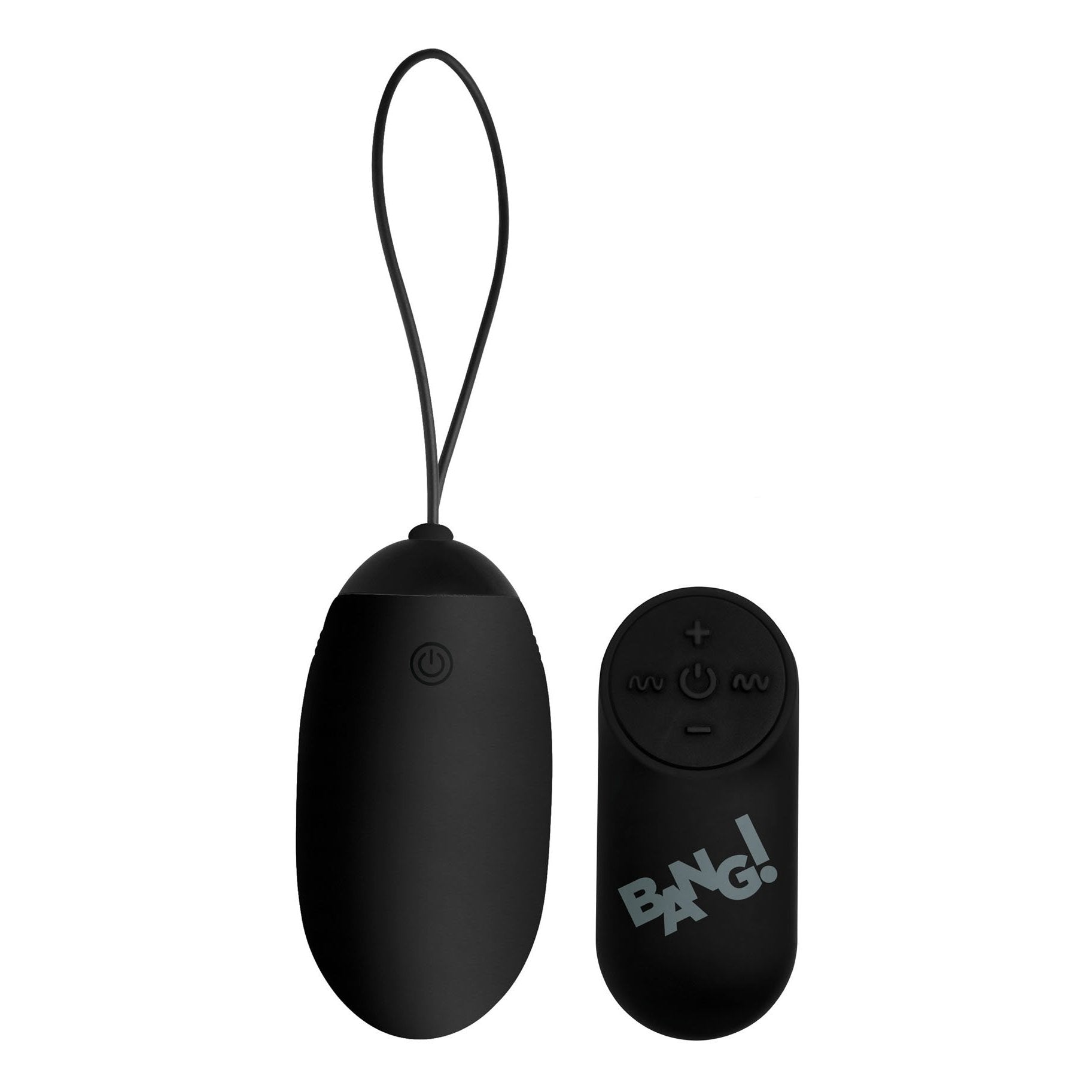 Bang XL Silicone Vibrating Egg - Black