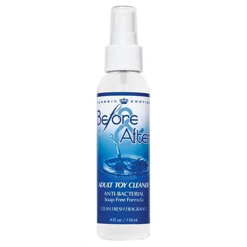 Before and After Anti- Bacterial Toy Cleaner 4 Oz