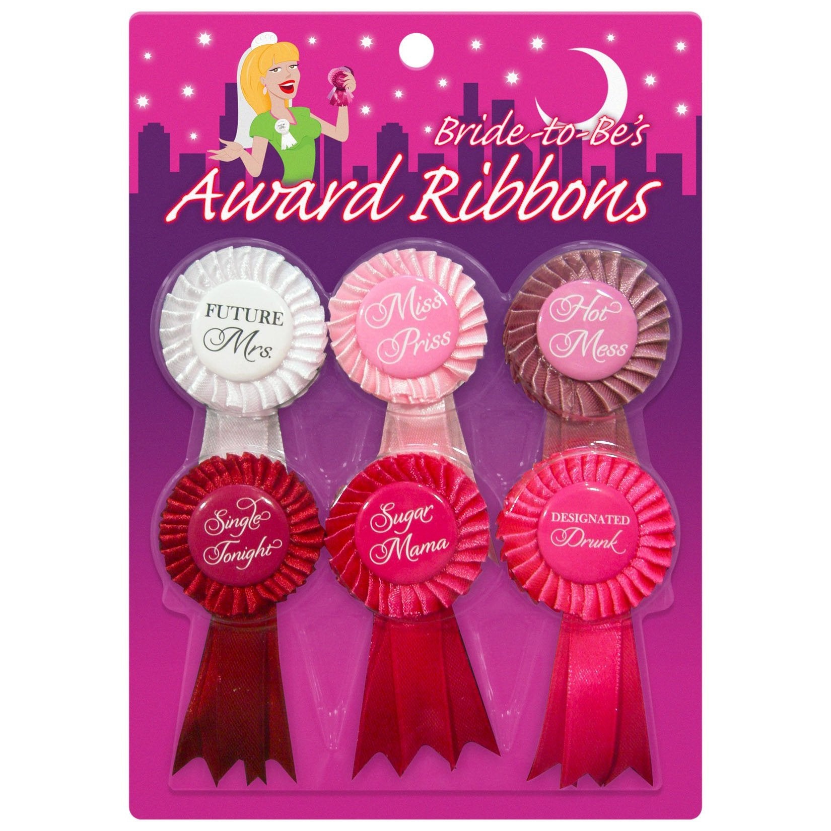 Bride-to-Be Award Ribbons