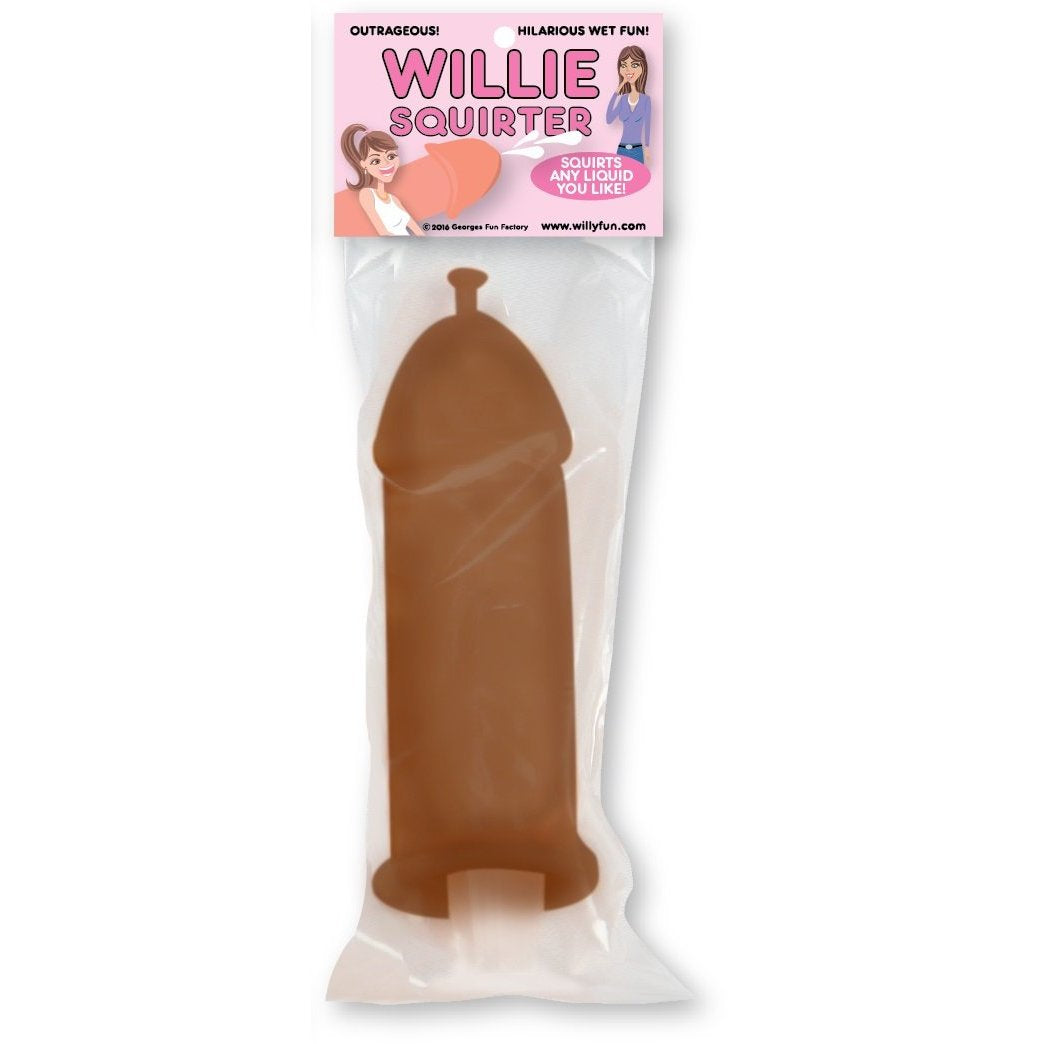Brown XL Willie Squirter