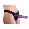 Comfort Ride Strap on Harness With Purple Dildo