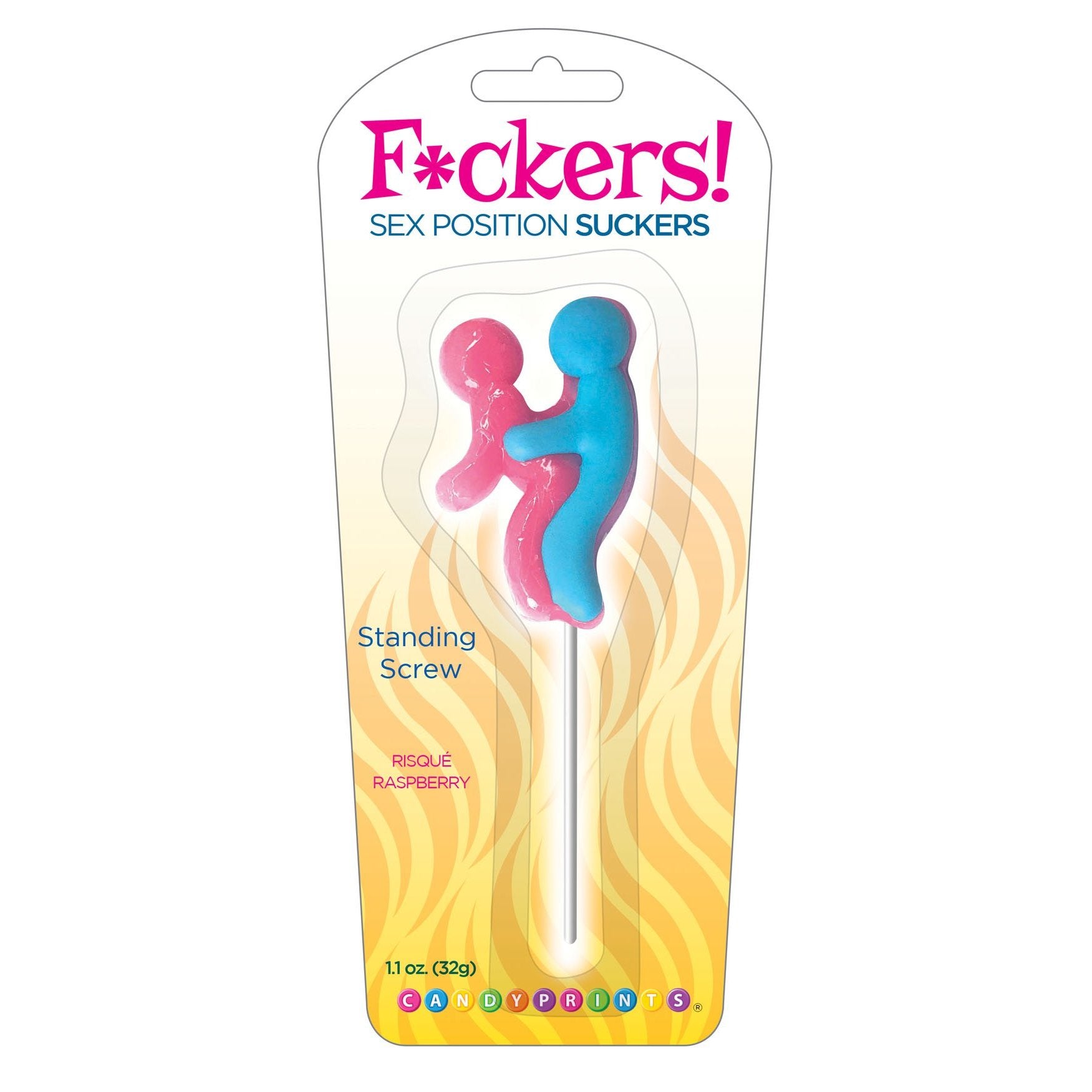 F*Ckers! Sex Position Suckers - Standing Screw - Risque Raspberry