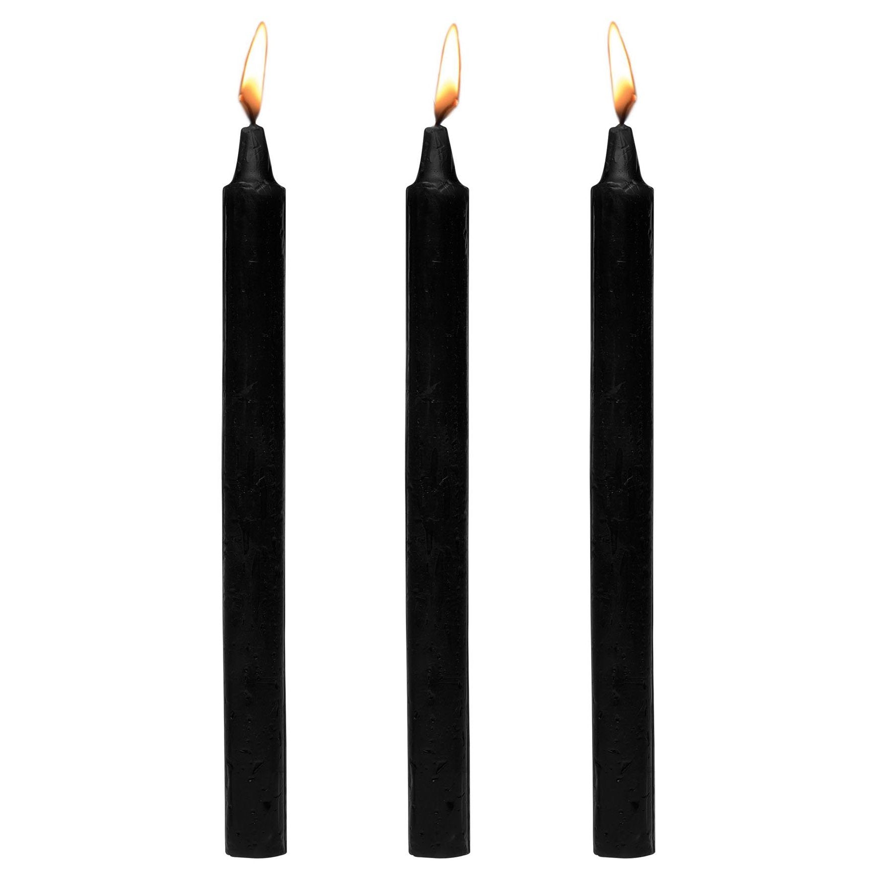 Fetish Drip Candles 3pk - Black