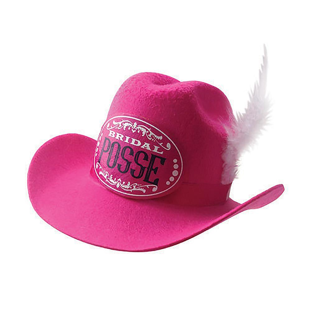Gettin' Hitched Clip-on Cowgirl Posse Party Hat