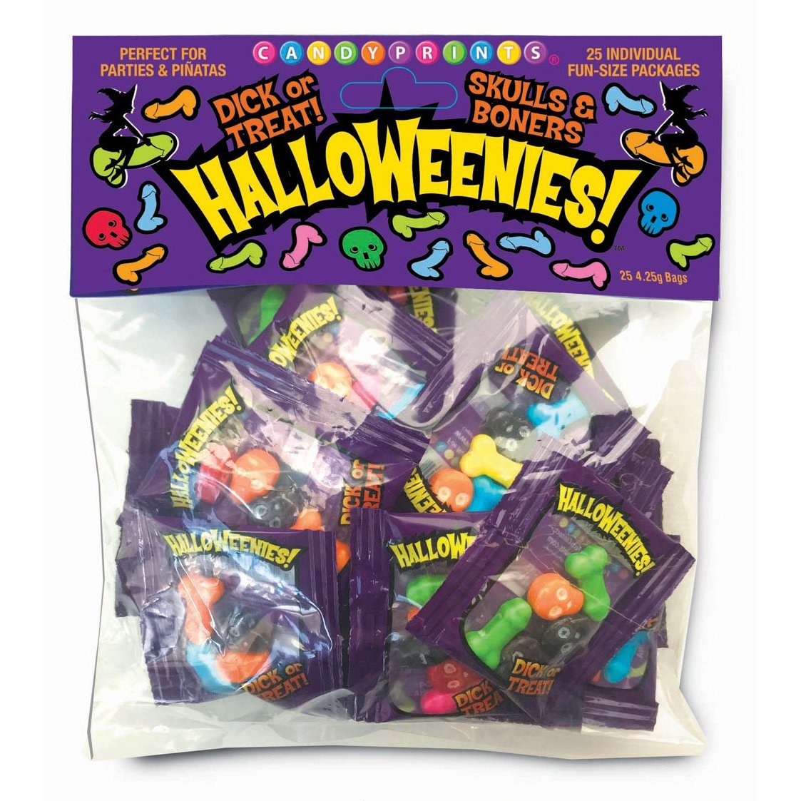 Halloweenies 25 Individual Bags