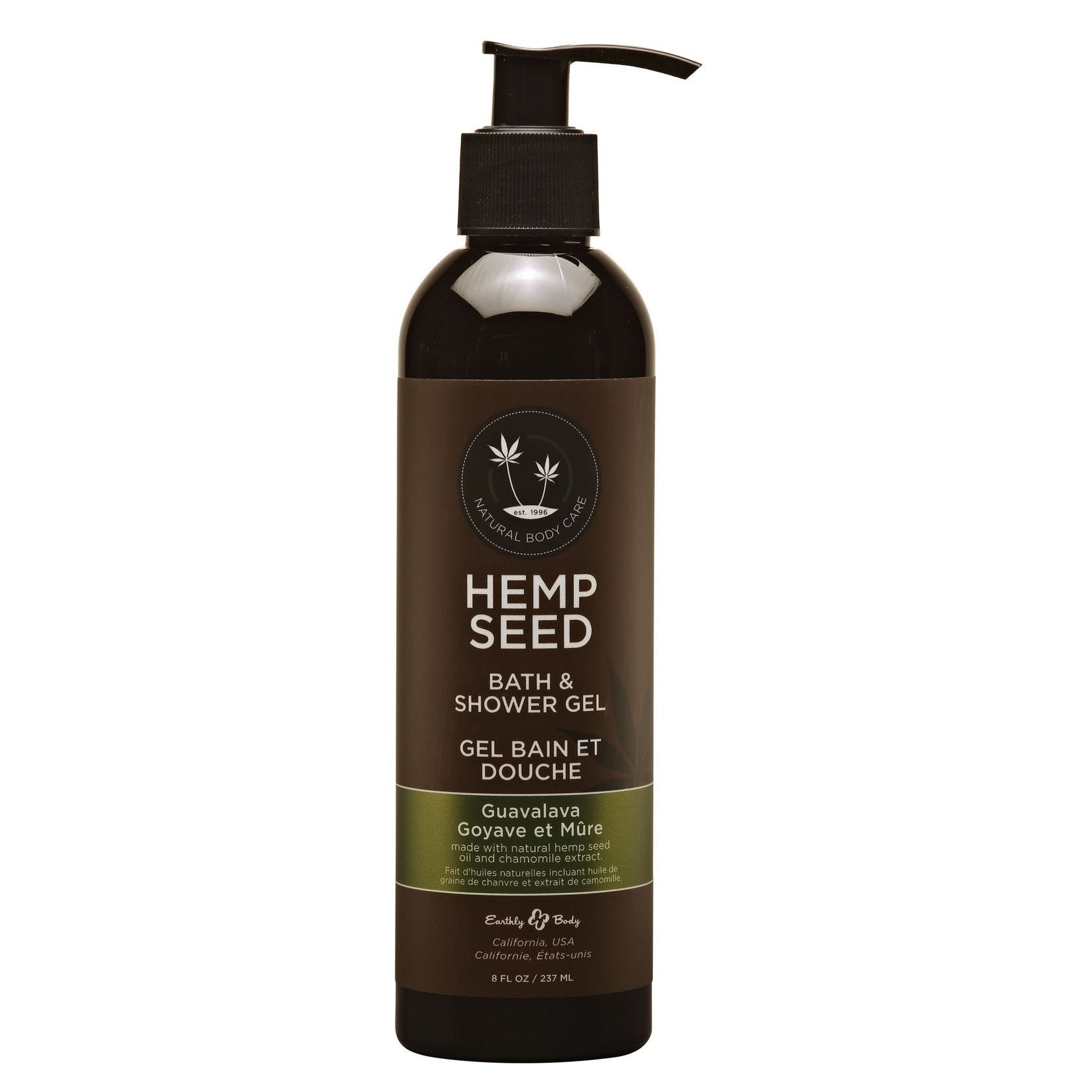 Hemp Seed Bath and Shower Gel - Guavalava - 8 Oz./ 237ml