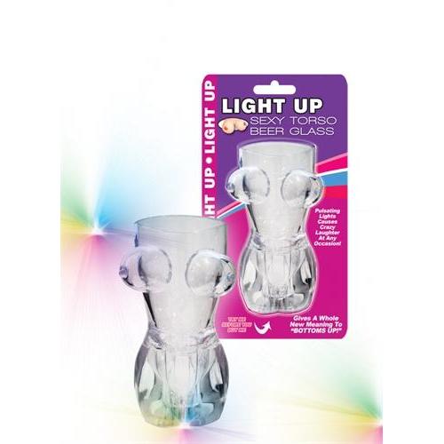Light Up Sexy Torso Beer Glass