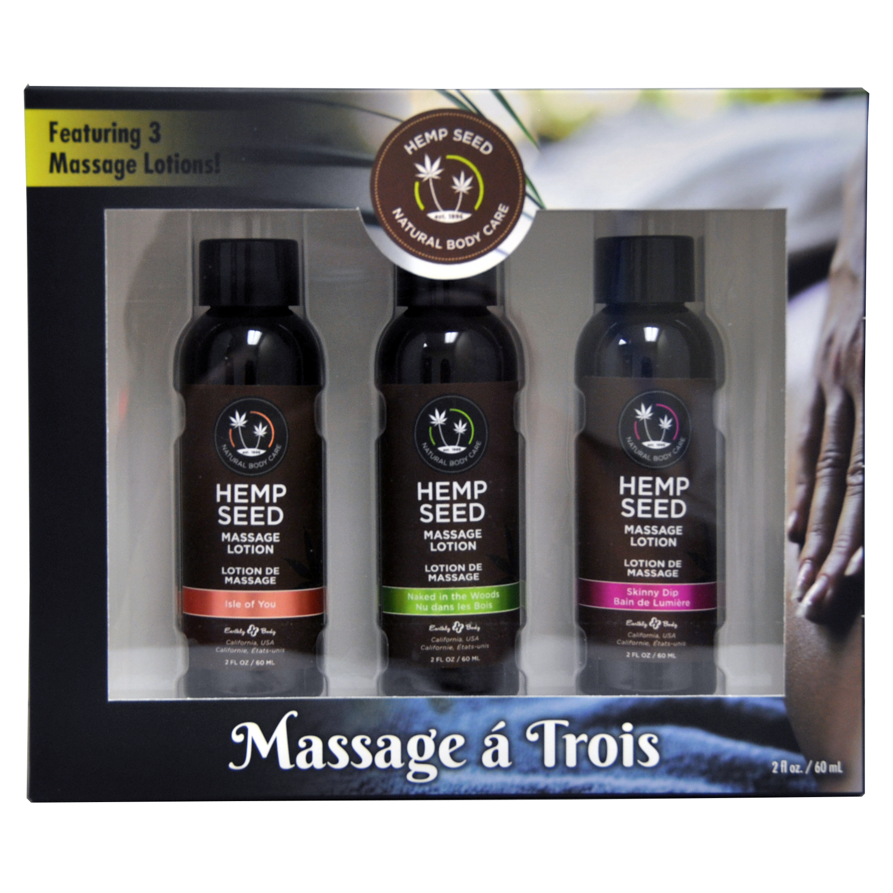 Massage a Trois - Massage Lotion 3 Pack