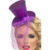 Mini Top Hat on Headband - Purple