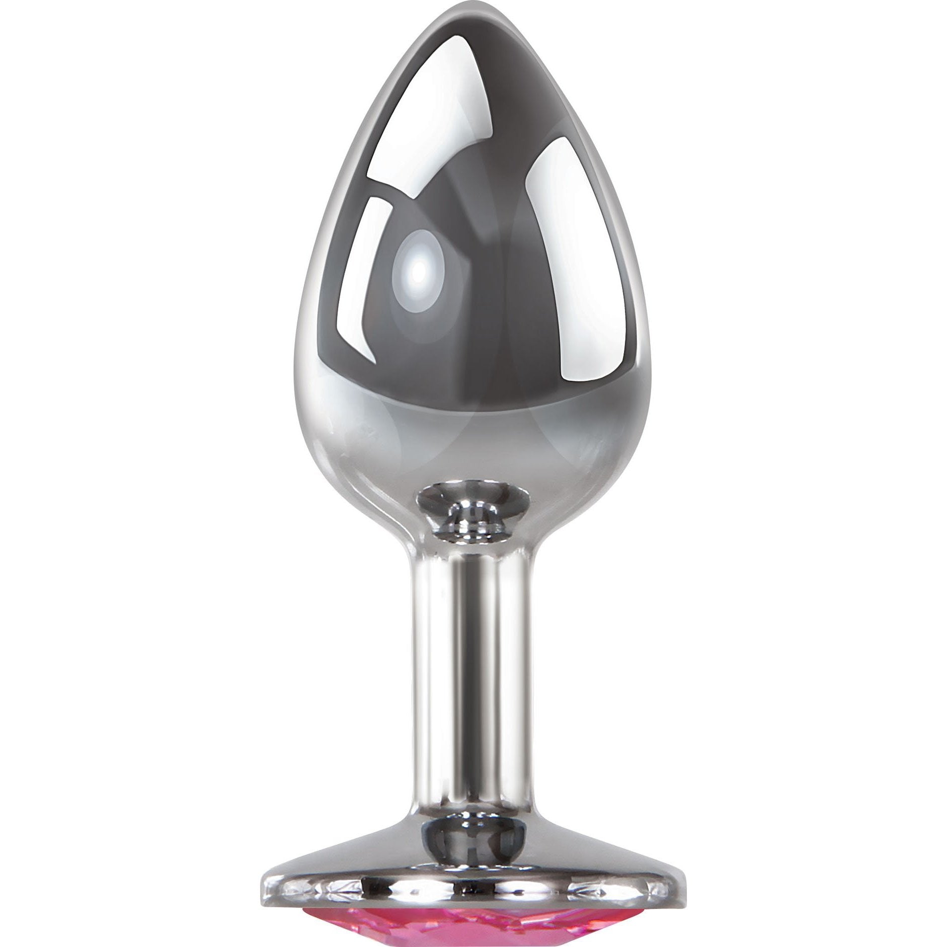 Pink Gem Anal Plug- Small