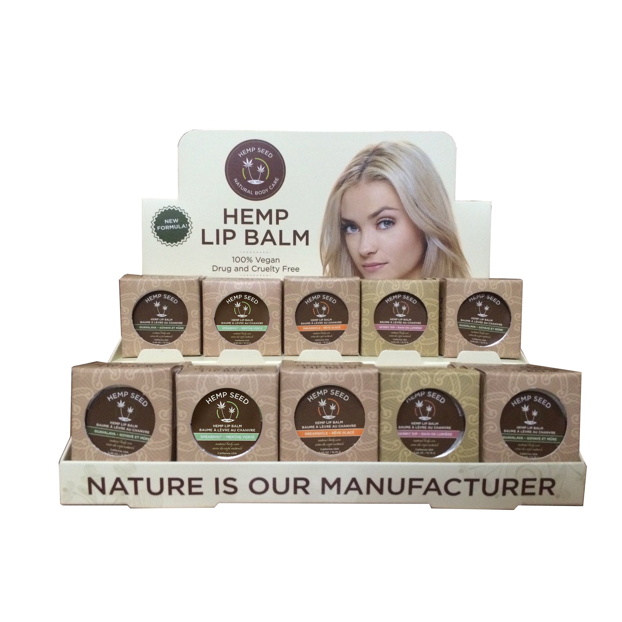 Pre-Pack Lip Pots 30pc Display