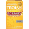 Trojan Stimulations Ultra Ribbed Ecstasy Ultrasmooth - 10 Pack