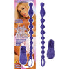 Vibrating Butt Beads-Purple
