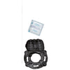 Vibrating Ring Black Pulsating Erection Keeper - Black
