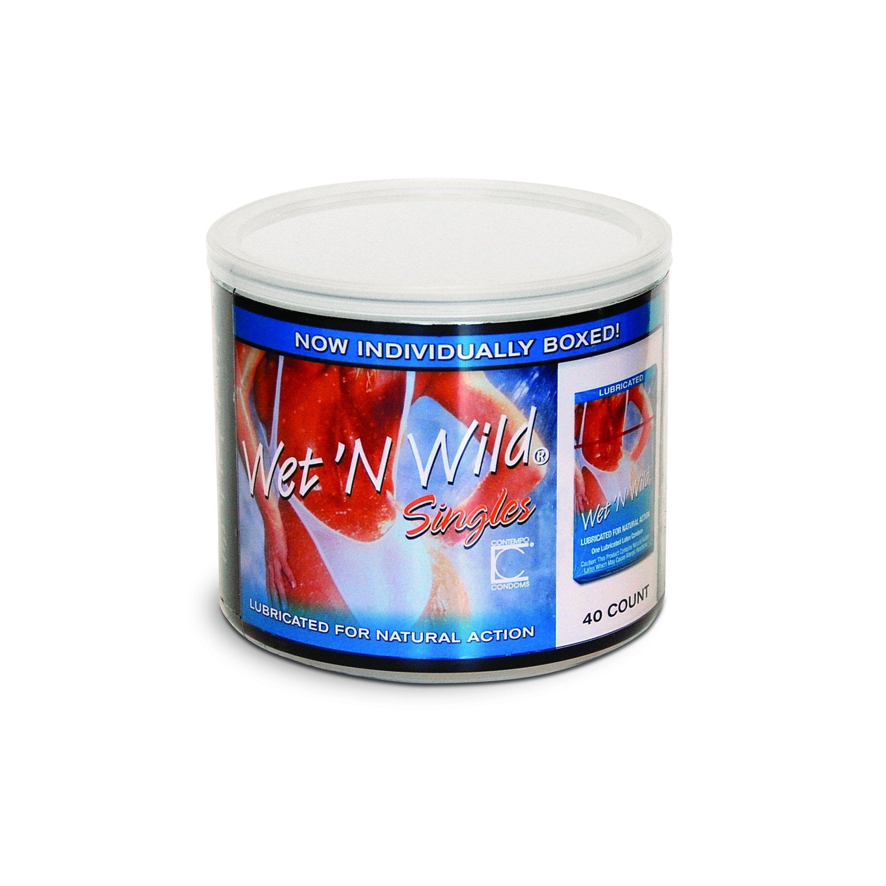 Wet 'N Wild Singles - 40 Count Bowl