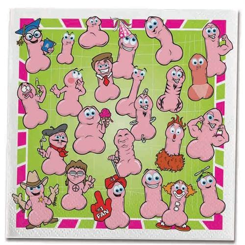 Wild Willys Party Napkins - 10 Count