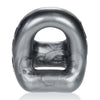 360 2- Way Cockring + Ballsling - Steel