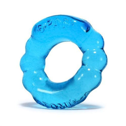 6-Pack Cockring Atomic Jock - Ice Blue