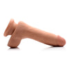 7 Inch Ultra Real Dual Layer Suction Cup Dildo - Medium Tone Skin