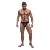Airotic Mesh Butt Out Bikini - Black - Extra Large