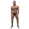 Airotic Mesh Enhancer Thong - Black - S/m