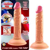 All American Mini Whoppers 5-Inch Straight Dong - Flesh