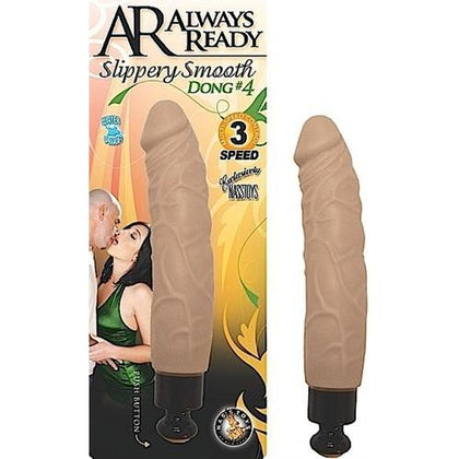 Always Ready Slippery Smooth Dong #4  - Flesh