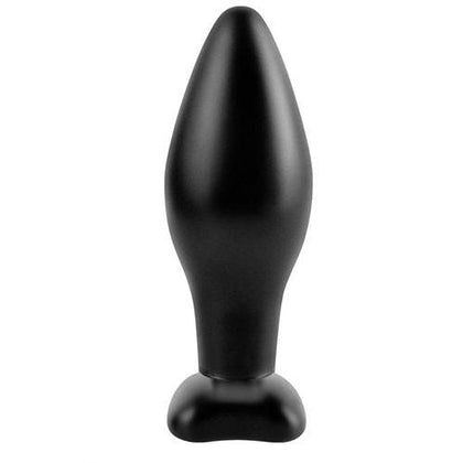 Anal Fantasy Collection Medium Silicone Plug - Black