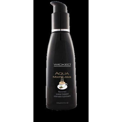 Aqua Mocha Java Flavored Water-Based Intimate Lubricant 2 Oz.