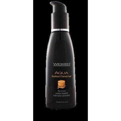 Aqua Salted Caramel Flavored Water-Based Intimate Lubricant 2 Oz.