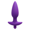 Aria Vibrating Silicone Anal Plug - Large