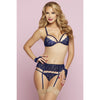 Backstage Bra Set  - Medium - Navy