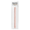 Basix Rubber Works - 18 Inch Ribbed Double Dong - Flesh