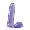 Basix Rubber Works - 6 Inch Dong - Purple