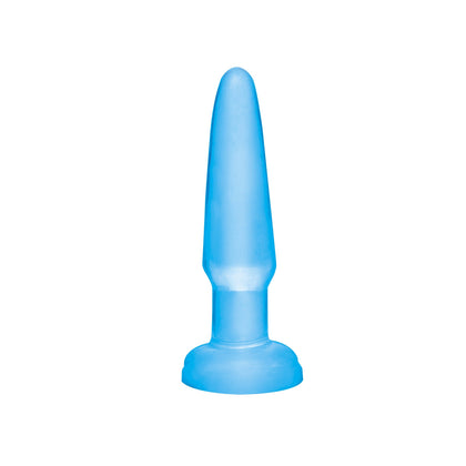 Basix Rubber Works - Beginner's Butt Plug - Blue