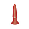 Basix Rubber Works - Beginner's Butt Plug - Red