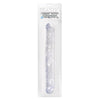 Basix Rubber Works 12 Inch Double Dong - Clear