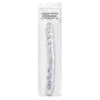 Basix Rubber Works 16 Inch Double Dong - Clear