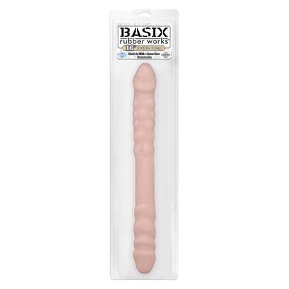 Basix Rubber Works 16 Inch Double Dong - Flesh