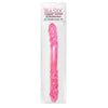 Basix Rubber Works 16 Inch Double Dong - Pink