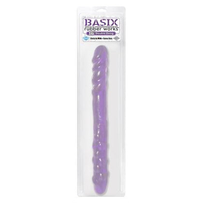 Basix Rubber Works 16 Inch Double Dong - Purple
