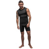 Black Nite Hoodie Tank - Black - Extra Large