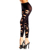 Black Ripped Tights - One Size